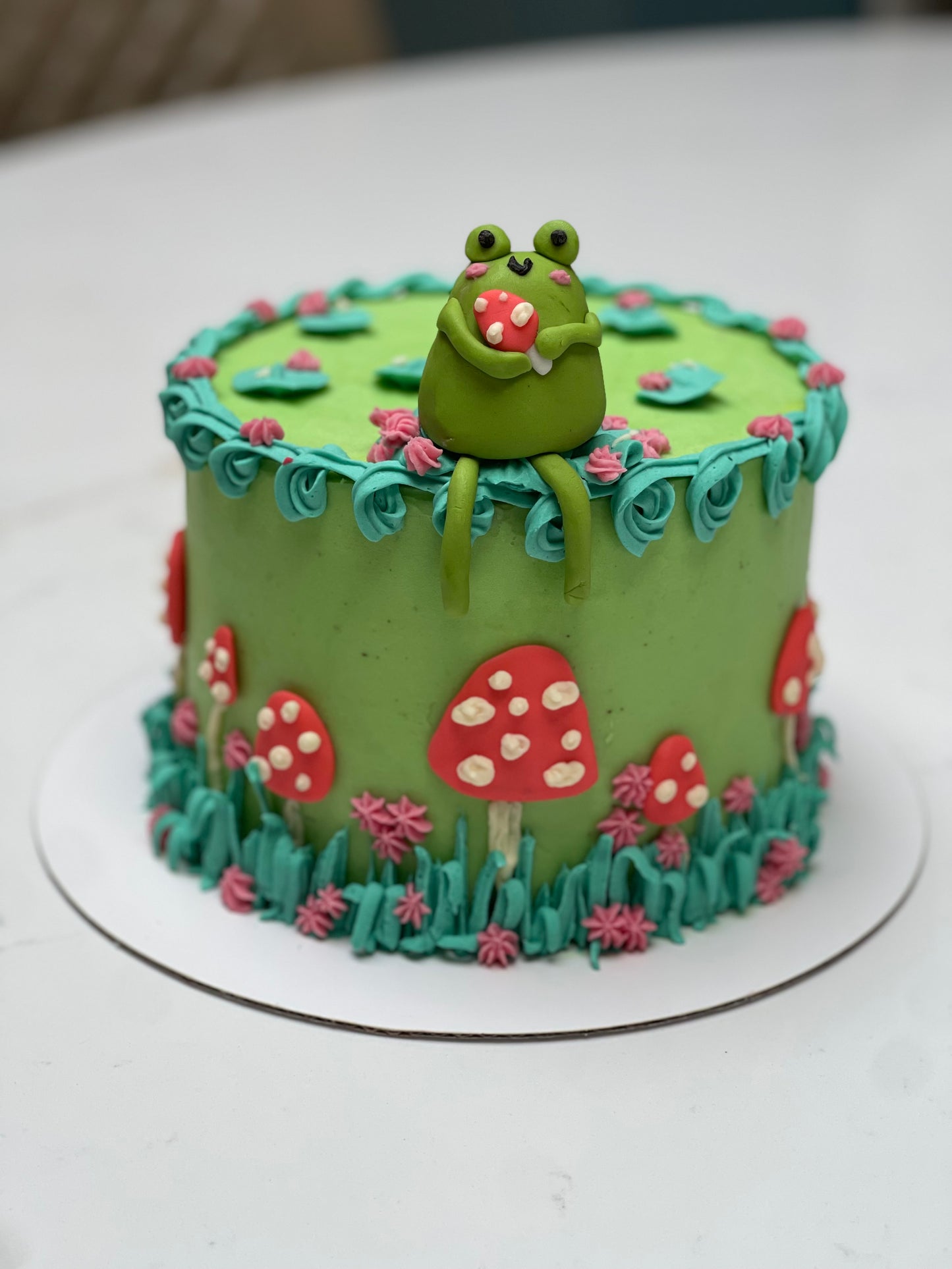 Fondant figures Cake
