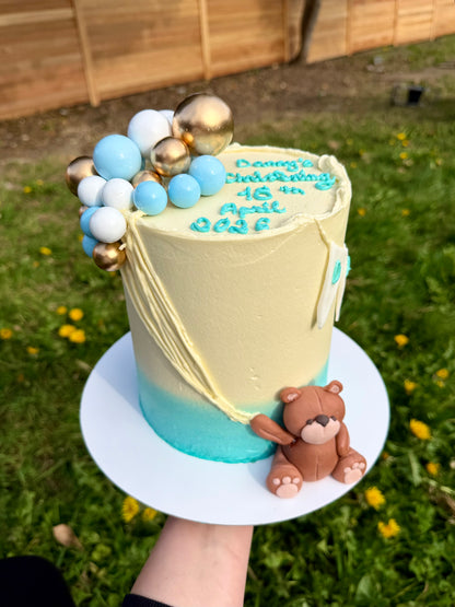 Fondant figures Cake